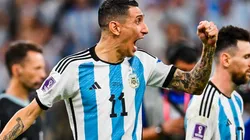 Con Ángel Di María, el 11 de Argentina para ganar el Mundial