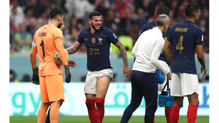 Theo Hernández es duda para la final
