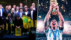 Campeón del Mundo con Brasil pide que le den Qatar 2022 a Messi