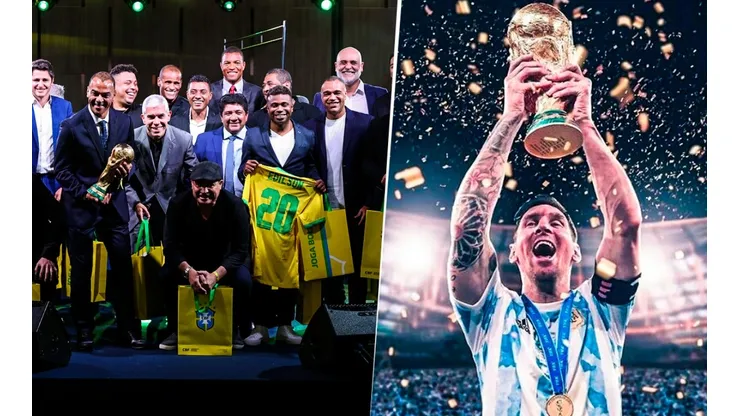 Campeón del Mundo con Brasil pide que le den Qatar 2022 a Messi
