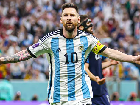 Lionel Messi marcó el 1-0 de Argentina ante Croacia por Qatar 2022