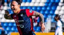Gianluca Lapadula anotó en la victoria del Cagliari vs. Perugia en la Serie B
