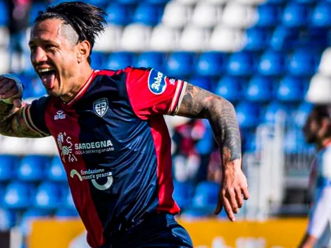 Gianluca Lapadula anotó en la victoria del Cagliari vs. Perugia en la Serie B