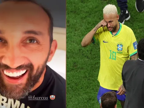 Hernán Barcos se burla de Brasil