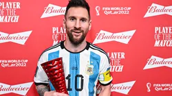 Lionel Messi anotó de penal.