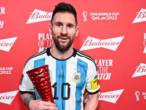 Lionel Messi el 'MVP' para llevar a Argentina a la semifinal de Qatar 2022