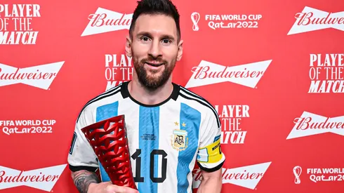 Lionel Messi anotó de penal.