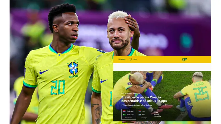 Brasil quedó fuera de Qatar 2022.