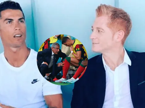 Martín Liberman en defensa de Cristiano Ronaldo: "Fernando Santos es un bruto"