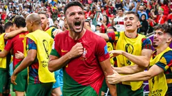 El atacante del Benfica abrió la cuenta.