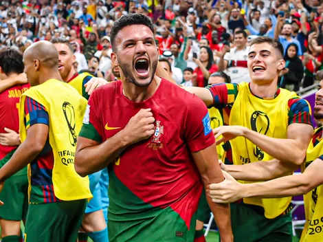 Gonçalo Ramos anotó el 1-0 de Portugal ante Suiza por Qatar 2022