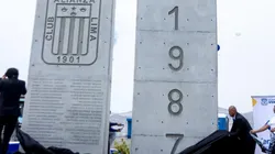 Alianza Lima inaugura el Parque de la Memoria por los acontecimientos del Fokker