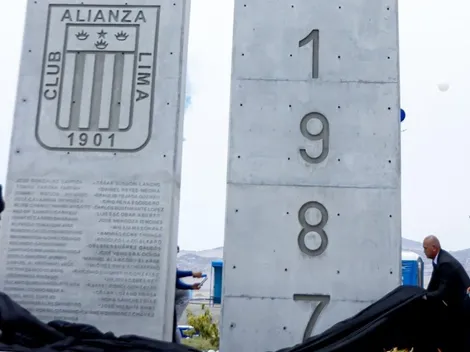 Alianza Lima inaugura el Parque de la Memoria por los acontecimientos del Fokker