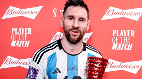 Lionel Messi fue el MVP.