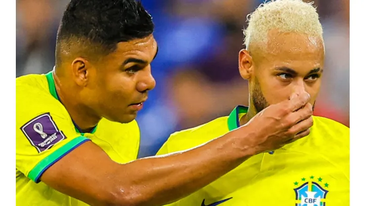 Neymar recibió sustancia extraña a la nariz de Casemiro y causó la polémica