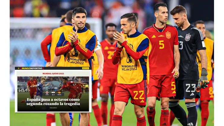 España perdió ante Japón.