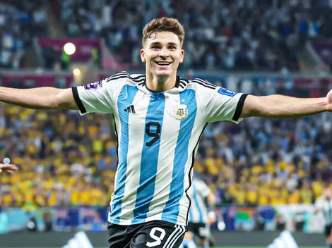 Julián Álvarez anotó el 2-0 de Argentina ante Australia