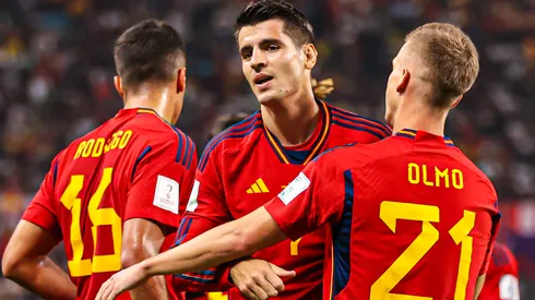 Álvaro Morata abrió la cuenta.