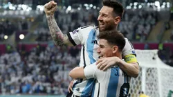 Messi y Álvarez fueron clave