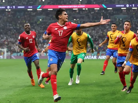 Yeltsin Tejeda marca golazo para Costa Rica sobre Alemania