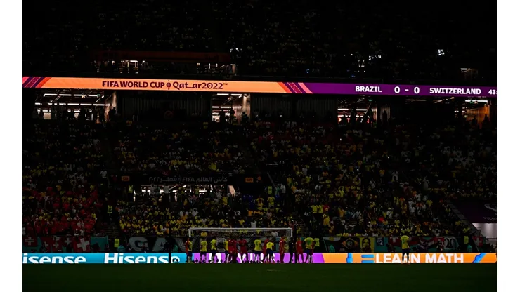 Vergüenza mundial: se fue la luz durante el Brasil vs Suiza en Qatar 2022