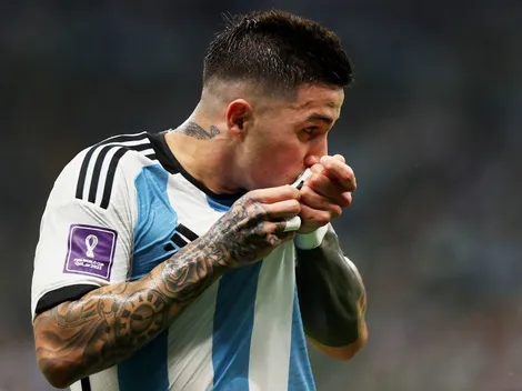 Argentina sigue con vida a gracias al golazo de Enzo Fernández