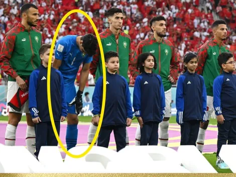 Yassine Bono, el arquero que se lesionó cantando el himno nacional