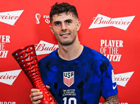 Christian Pulisic fue elegido el MVP del duelo entre Inglaterra y USA