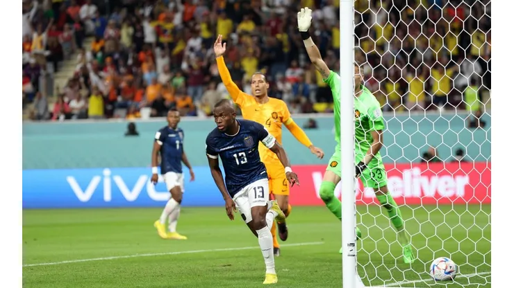 Enner Valencia anotó su tercer gol en el Mundial
