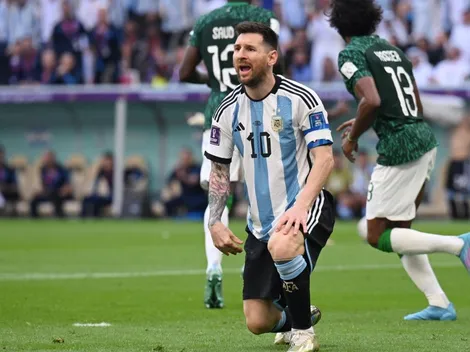 Lionel Messi da la cara tras el papelón de Argentina ante Arabia