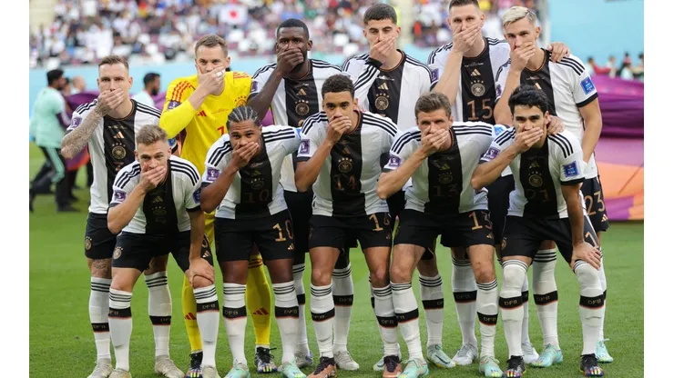Alemania y su dura protesta contra la censura en el Mundial