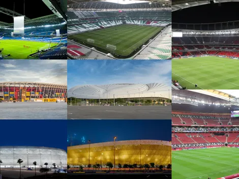¿Cuáles son todos los estadios del Mundial?