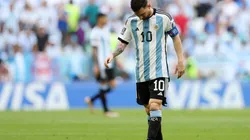 Lionel Messi sufrió en el debut