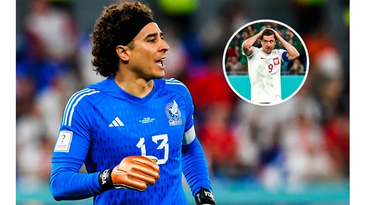 Ochoa le da vida a México y le ataja penal a Lewandowski. (Foto: Getty Images)