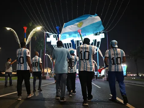 Argentinos empezaron hacer escándalos en Qatar