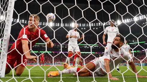 Dinamarca tuvo la más clara, pero no pudo anotar