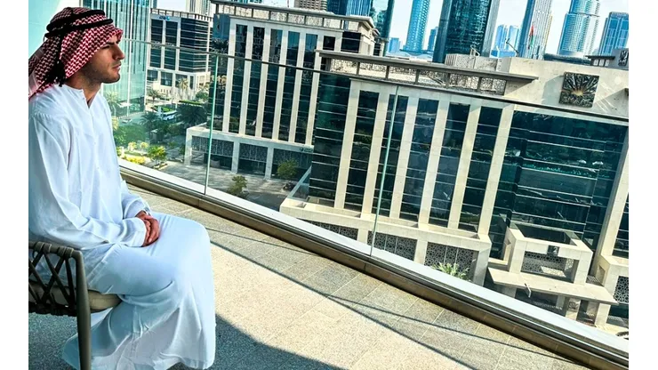 Las vacaciones de lujo de Zambrano cerca de Qatar 2022. (Foto: Instagram Carlos Zambrano)