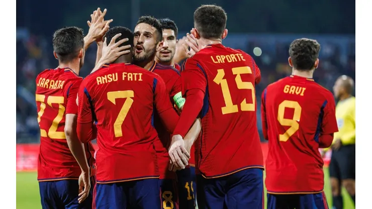 Con calma y paciencia: España golea a Jordania