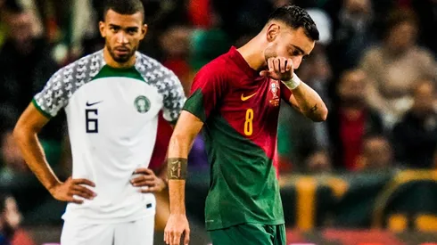 Bruno Fernandes da clase en el Portugal ante Nigeria. (Foto: Getty Images)