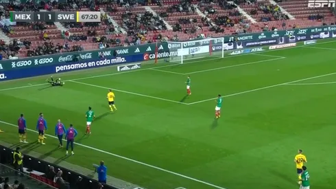 Alexis Vega pone la igualdad entre México y Suecia en Girona