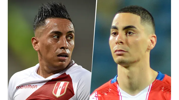 Perú vs. Paraguay por un amistoso.
