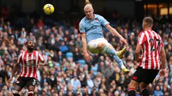 Erling Haaland no pudo marcar