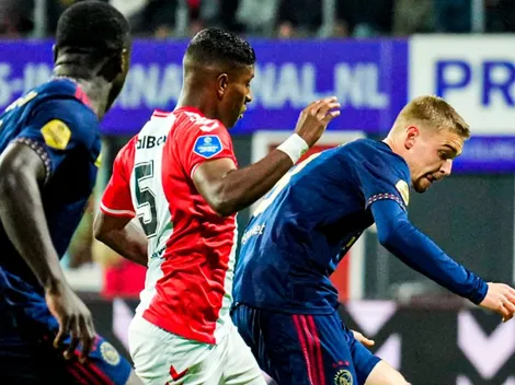 Emmen da el golpe empatando con Ajax con un gran Miguel Araujo