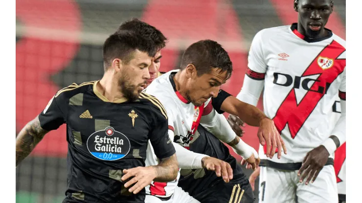 Celta de Vigo empató ante Rayo Vallecano con Renato Tapia de gran actuación