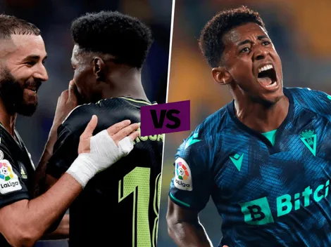 Real Madrid vs. Cádiz EN VIVO por la Liga Española