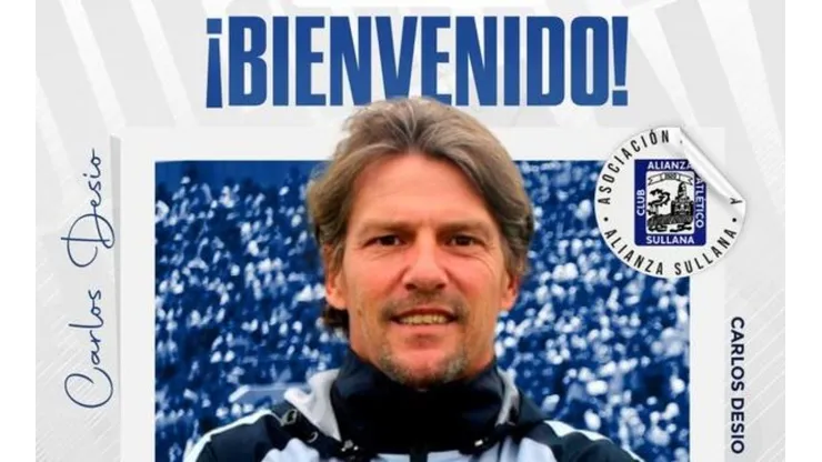De frío al calor: Carlos Desio es nuevo DT de Alianza Atlético