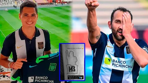 Hincha de Alianza Lima inmortalizó silueta de Hernán Barcos en su piel y esta fue la respuesta del futbolista. Foto: GLR