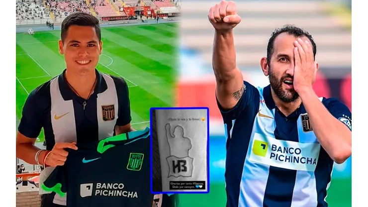 Hincha de Alianza Lima inmortalizó silueta de Hernán Barcos en su piel y esta fue la respuesta del futbolista. Foto: GLR
