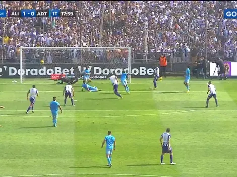 Apareció 'El Pirata': Hernán Barcos hace explotar todo 'Matute'