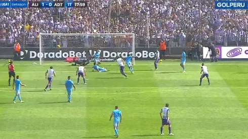 Apareció 'El Pirata': Hernán Barcos hace explotar todo 'Matute'